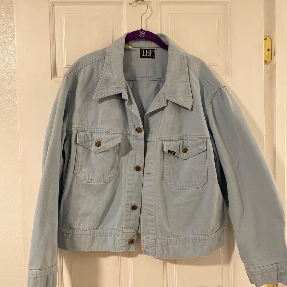 Vintage Lee Mole Skin Denim Jacket